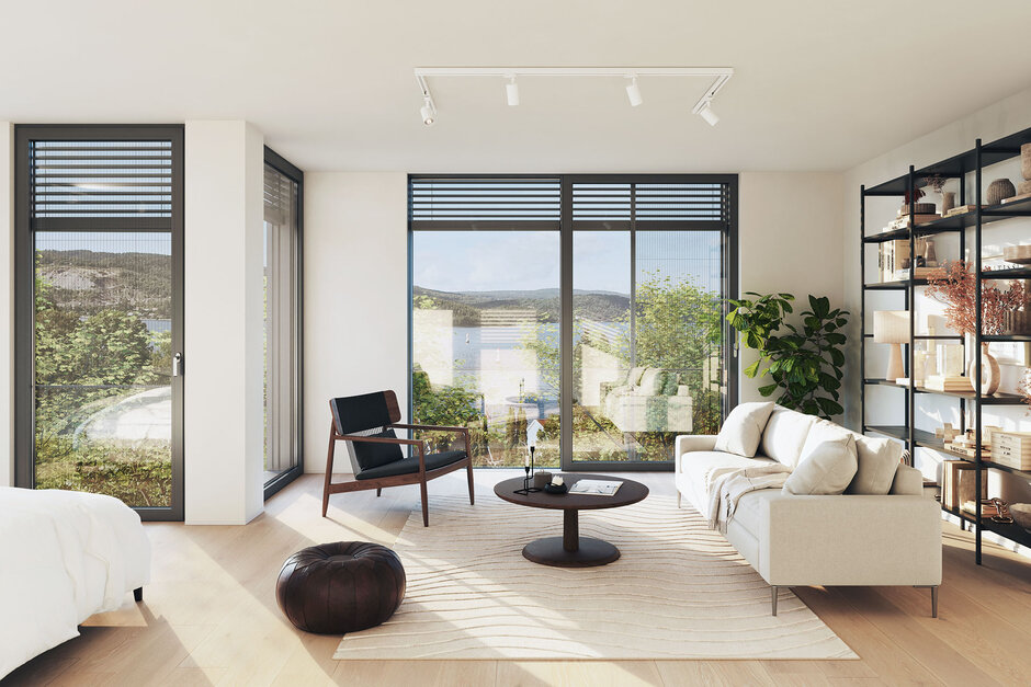 Fenster aus Aluminium