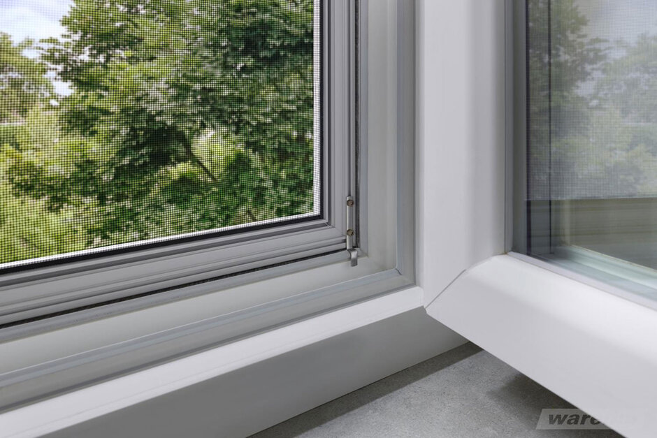 Insektenschutz am Fensterrahmen