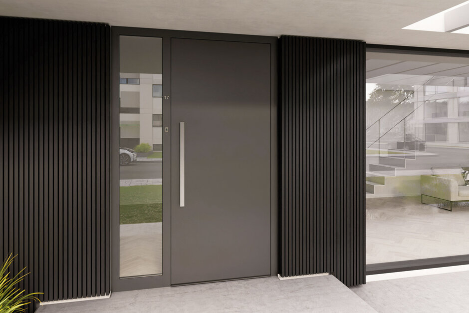 Moderne Haustür